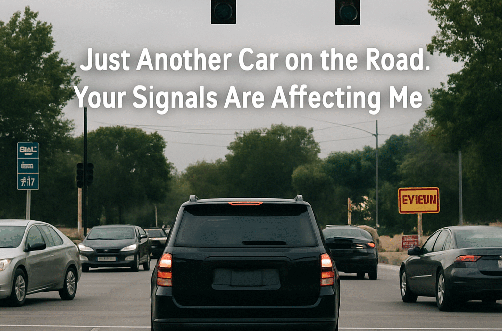 Just Another Car on the Road: Your Signals are Affecting Me.