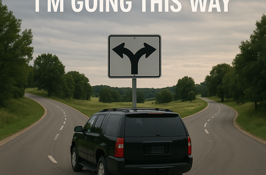 Just Another Car on the Road: I’m Going This Way.